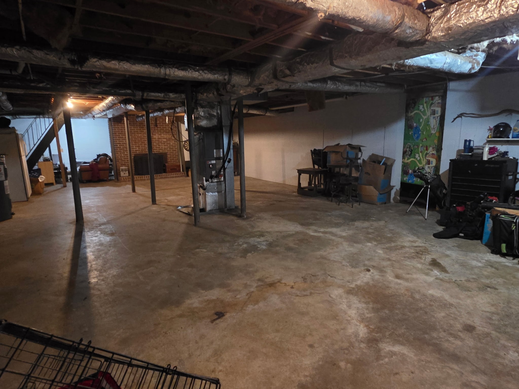 Cleared space after LP Junk Crew removal